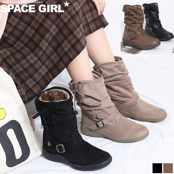 2タイプシャーリングブーツスエードVSピユノーマルブーツ暖かいファーブーツ冬のブーツモカシン