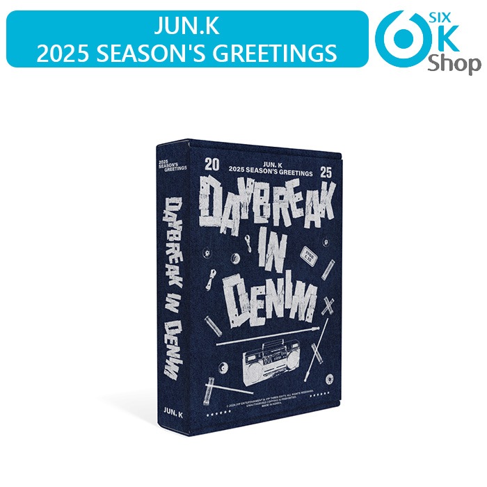 JUN.K 2025 JYP SEASON’S GREETINGS [DAYBREAK IN DENIM] シーグリ シーズングリーティング 公式カレンダー ジュンケイ
