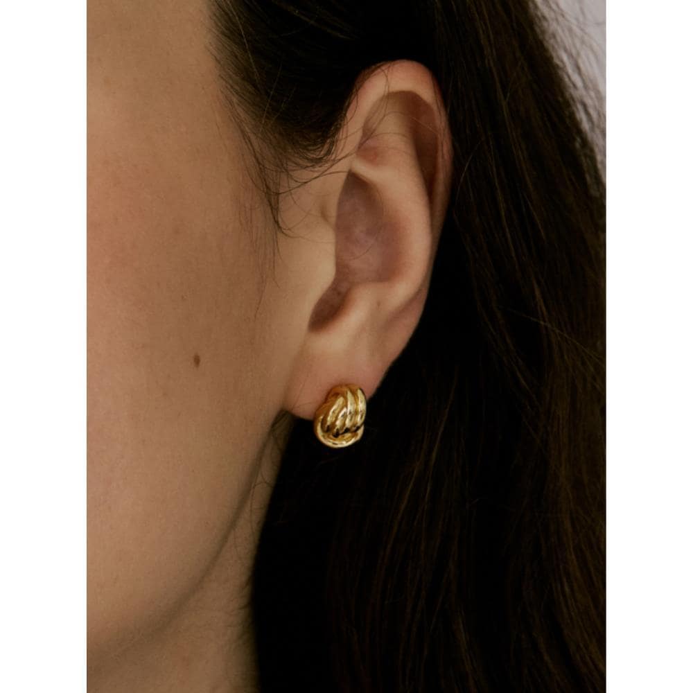 VINTAGE HOLLYWOOD Lump Knotted EarringsVH25NNEA106V VH24