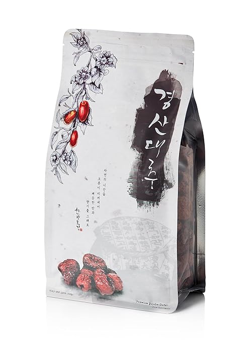 韓国産 自然乾燥 なつめ, 特超 通常サイズ 500g, 無加糖・無添加・無保存料