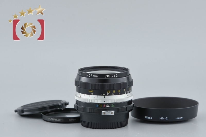NIKKOR-H Auto 28mm f/3.5