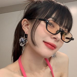 新着メガネ 度あり めがね度入り 眼鏡 近視 男女兼用 度付き メガネケース メガネ拭き ラウンド 軽量 薄型 韓国メガネ 丸メガネ ブルーライトカット レディース メンズ おしゃれ かわいい10