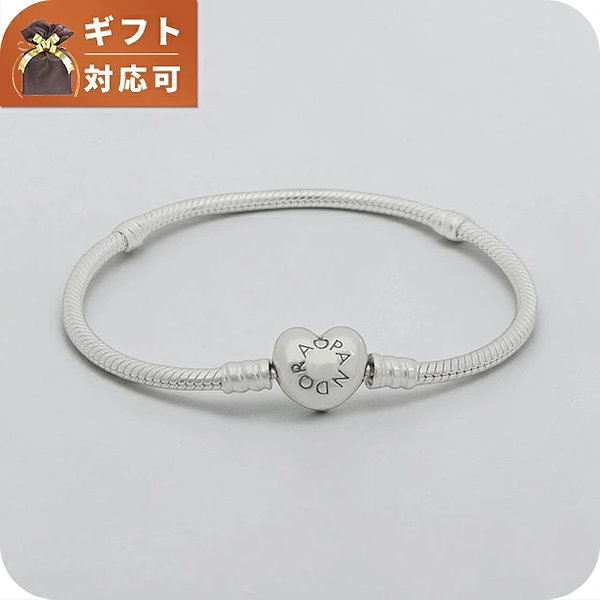 パンドラ PANDORA Moments Heart & Snake Chain Bracelet アクセサリーブレスレット 594594c00-16(590719-16) レディースシルバー ブラン