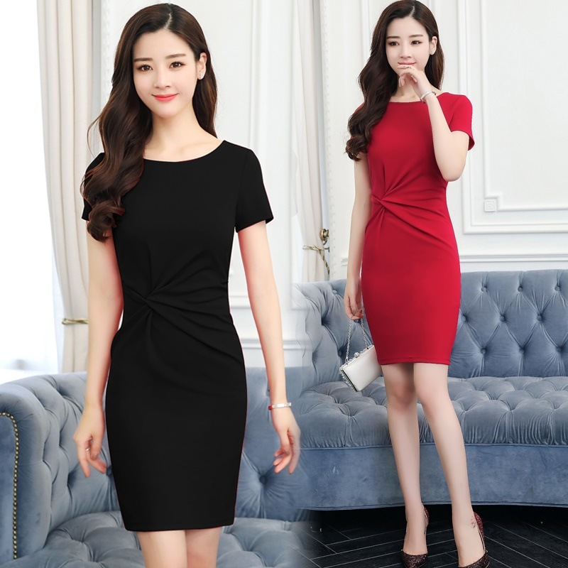 ドレスワンピース ラウンドネック ハイウエスト ミッドスカート ドレス ワンピース パーティー 二次会 披露宴 お食事会 ウェディング お呼ばれ ブライダル 結婚パーティ 演奏会 低価格の 発表会 旅行 女子会