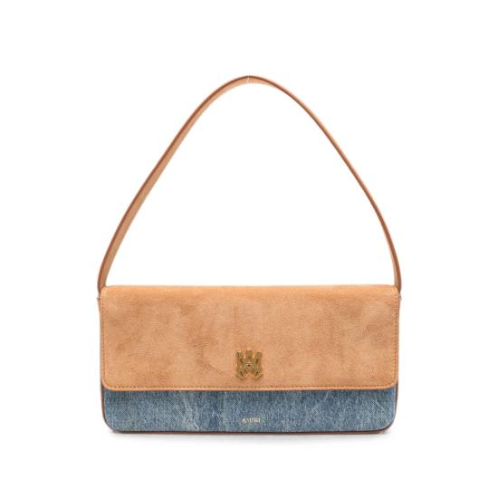 AMIRI Women Shoulder Bags AWHABA1122 0044 BROWN BLUE