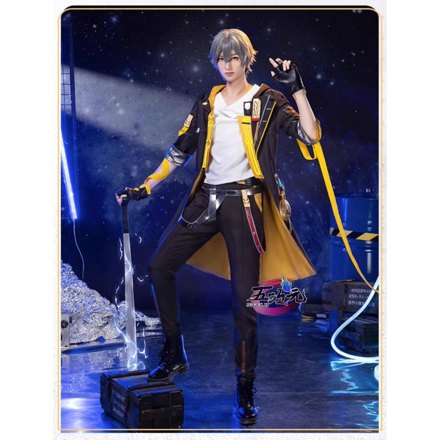 【予約商品】2026新作 Insでも話題に 猫屋小舗　崩壊スターレイル コスプレ　崩スタ　開拓者　男性主人公　衣装　ウィッグ　靴　武器　追加可能