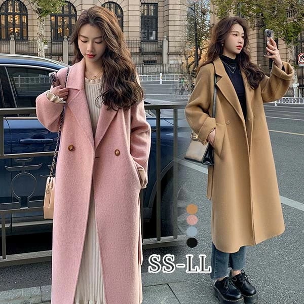 チェスターコート レディース コート 大きいサイズ ミドル丈 アウター レディースコート 韓国 カジュアル シンプル 秋冬物 冬物 冬服 防寒 フォーマル 綺麗な大人シルエット bi266zezejc