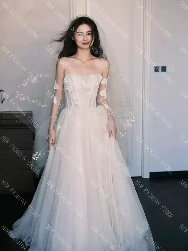 ウエディングドレス 白-94