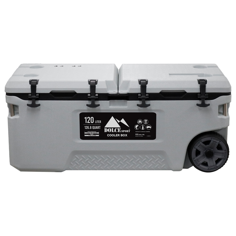 多機能 クーラーボックス 大容量 大型 ハードクーラーボックス 120L 頑丈 密閉 断熱 保冷 アウトドア キャンプ 釣り バーベキュー 運動会 ###120LボックスHS919### 19,028円