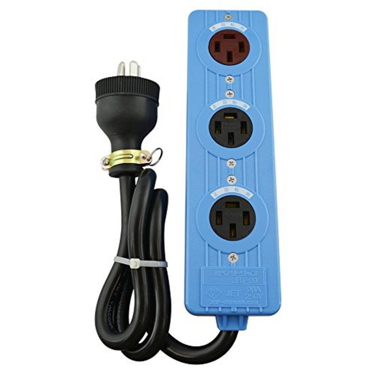 スズキッド SUZUKID 三相ベンリータップ 逆転用 1m 3BT-20R 農事用逆転付三相電源タップ