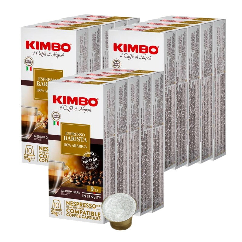 正規通販 キンボ KIMBO イタリア産 バリスタ(旧アルモニア)15 カプセルコーヒー 互換 ネスプレッソ インスタントコーヒー -  flaviogimenis.com.br