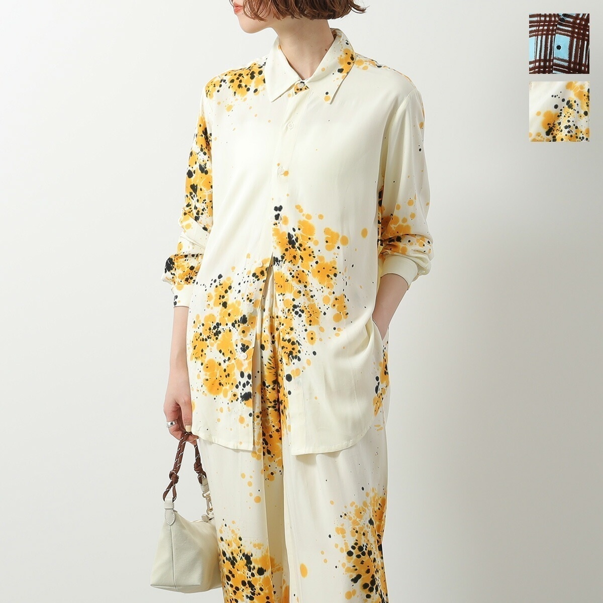 SUKU HOME スクホーム セットアップ Winter Pyjamas レディース 長袖シャツ + イージーパンツ カラー5色 【ts】