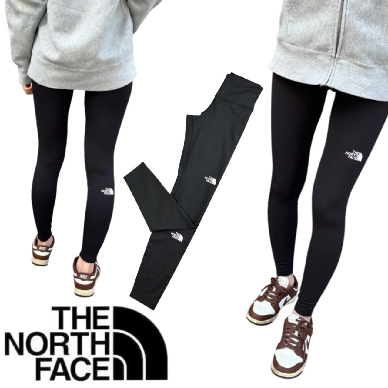 ザ ノースフェイス レギンス ボトムス NF0A8EJB ブラック 黒 ヨガウェア タイツ スポーツ レディース プリントロゴ THE NORTH FACE W FLEX 28IN TIGHT