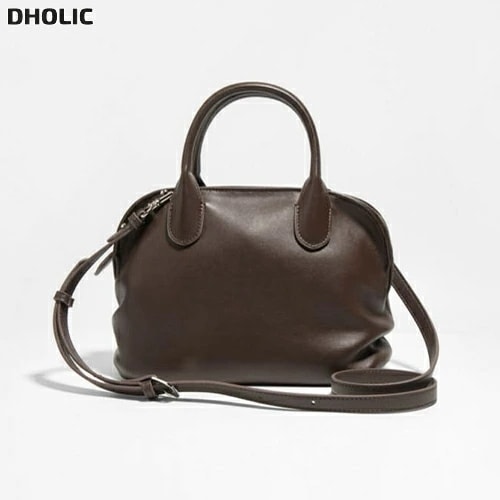 カウレザーベーシックシンプルカラーショルダーバッグストラップセット(バックルあり)・1955428