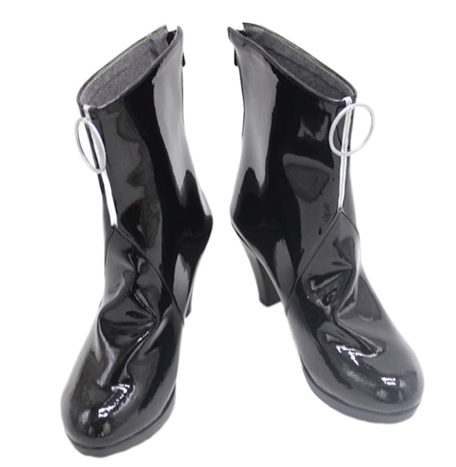 コスプレ靴 獅白ぼたん ししろ ぼたん VTuber 下駄 シューズ 長靴 コスプレ クリスマス ハロウィン