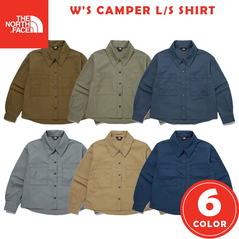 韓国正規品保証 関税負担なし NH8LM80A WS CAMPER L/S SHIRTデイリー 基本 着装 男子 女子 人気 韓国 ファッション 男女共用 アウトドア