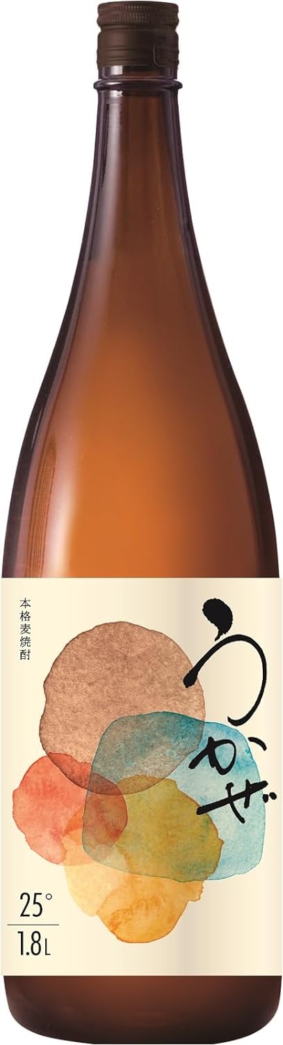 【送料無料】濱田酒造 うかぜ 麦 25度 1800ml 1.8L2本【本州(一部地域を除く)は送料無料】