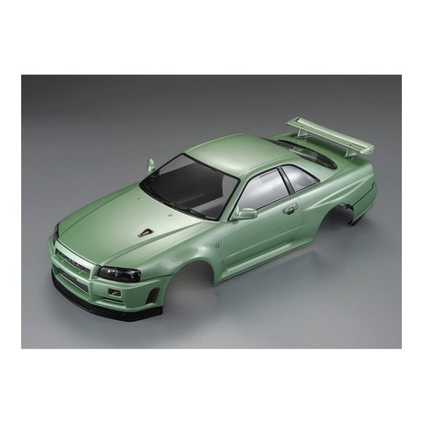 流星 NISSANスカイラインBNR34 ボディ(シャンパングリーン)