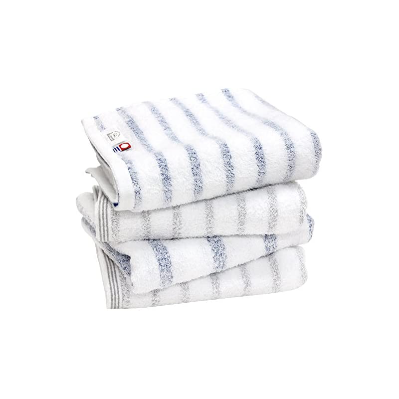 今治タオル フェイスタオル ミスト 4枚セット アソート2色01 日本製 瞬間吸水 速乾 5,194円