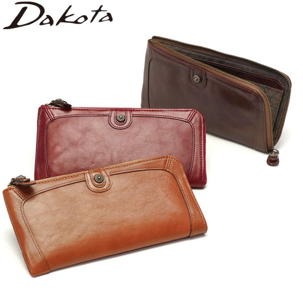 ダコタ限定ノベルティ付 財布 レディース 長財布 L字ファスナー 薄い 薄型 ブランド 小銭入れ かわいい 本革 カード 大容量 おしゃれ 春 限定 リードクラシック 0032082