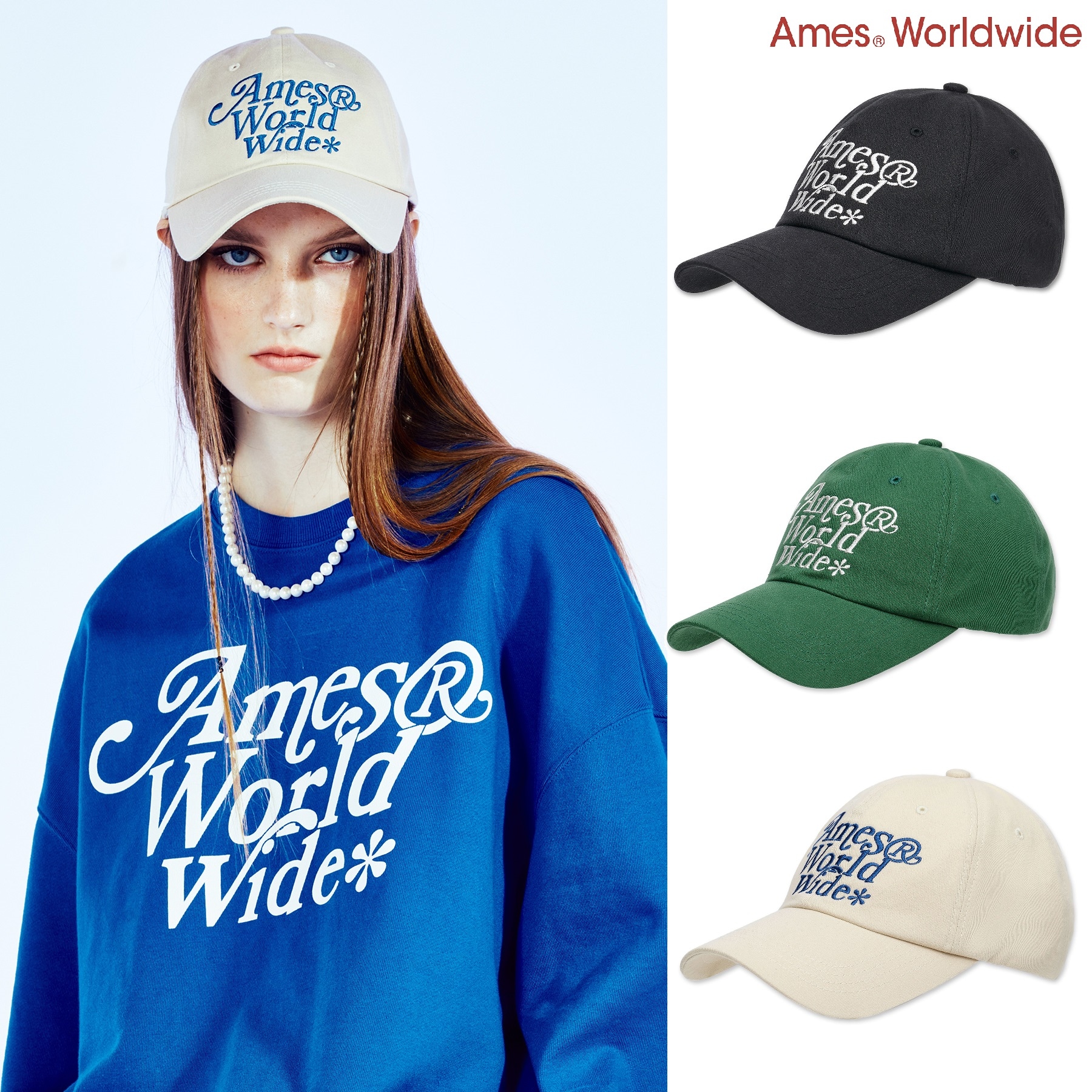 SIGNATURE LOGO BALL CAP 3色 新商品 韓国人気 男女共用 韓国ファッション 夏のファッション 学生ファッション カップル デイリールック ヴィンテージ ストリートファッション 5,428円