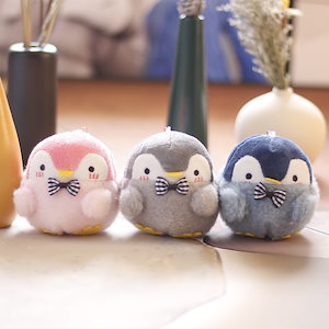 かわいい小さなペンギンペンダントぬいぐるみ人形漫画バッグキーチェーン人形人形