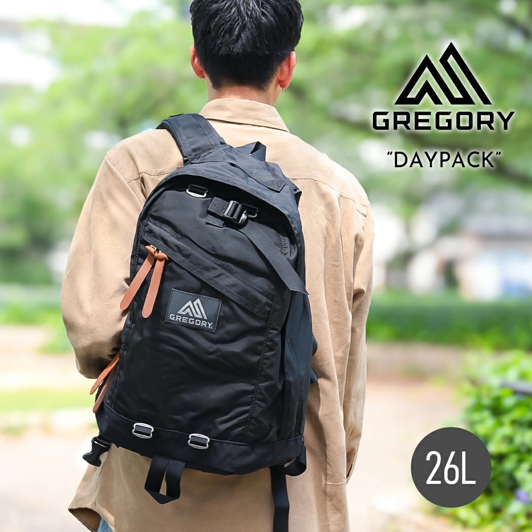GREGORY グレゴリー デイパック バックパック DAYPACK BLACK ( 黒 バッグ BAG リュック 鞄 メンズ レディース ウィメンズ 国内正規品 651691041 )
