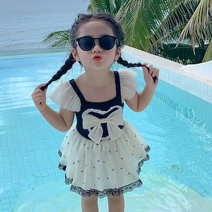 大人気！ 水着 レディース 子供女の子水着ワンピース2026新プリンセスサマー女の子赤ちゃんサマーウェアワンピース 韓国ファッション 水着