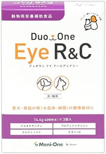 メニワン Duo One Eye R＆C 犬猫用 180粒（60粒×3袋）