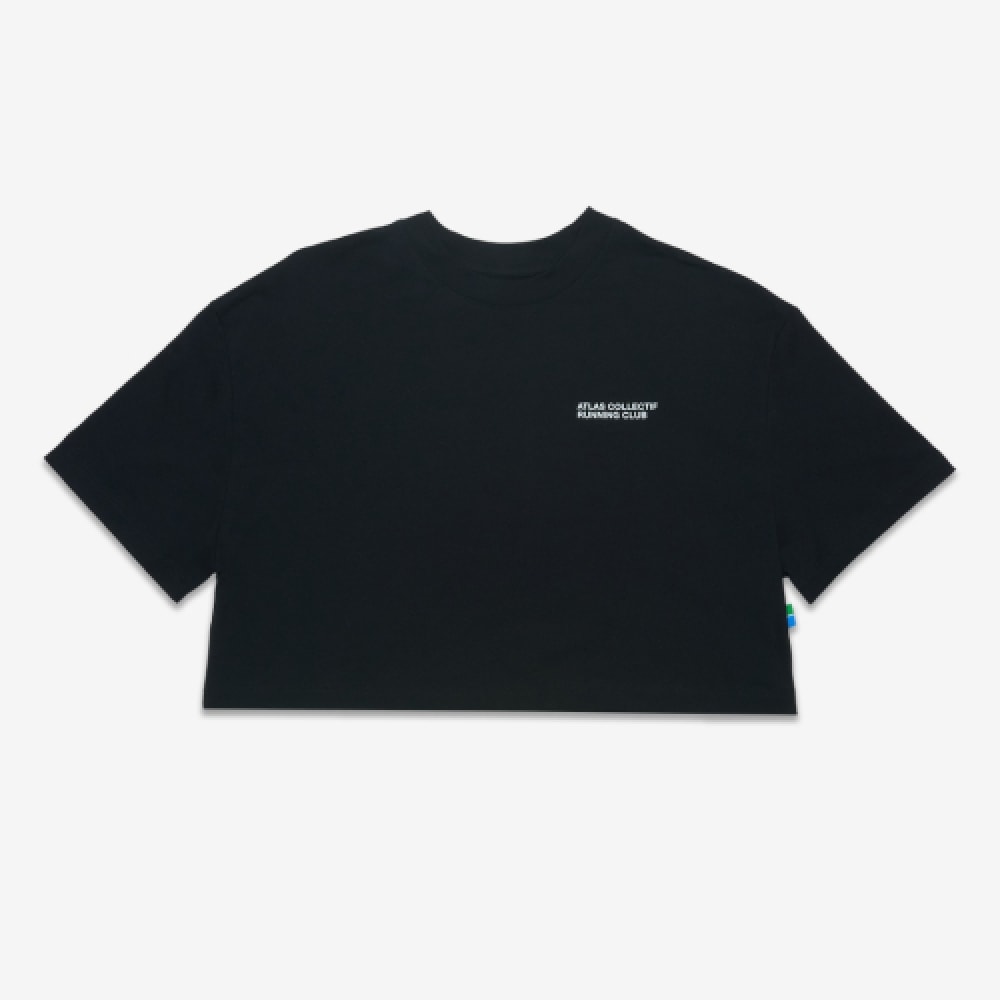 アトラスコレクティック ACRC ハイブリッド WMNS レースクロップTシャツ_BK