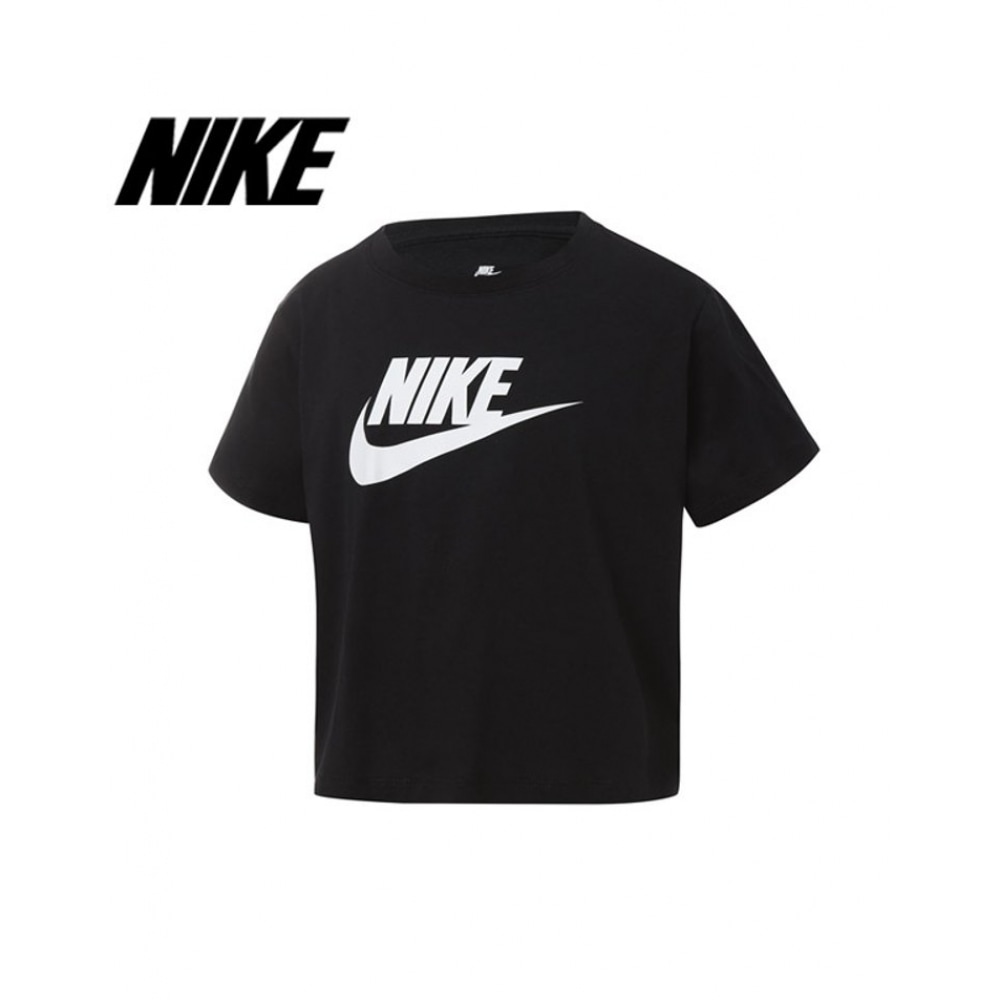 ナイキジュニアガールズ NSW フューチュラクロップショートスリーブ T シャツ DA6925_012
