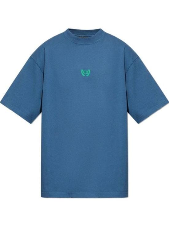 BALENCIAGA Men T-Shirts 764235 TSVC95002 Blue