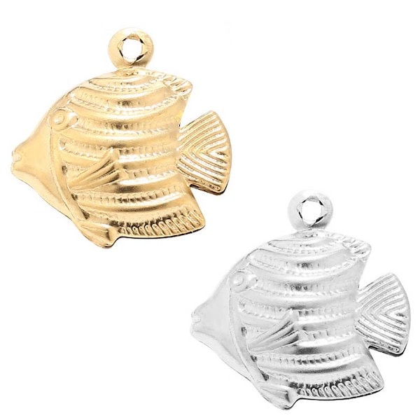 Qoo10] 3D熱帯魚ステンレスパーツ/1個販売 ス