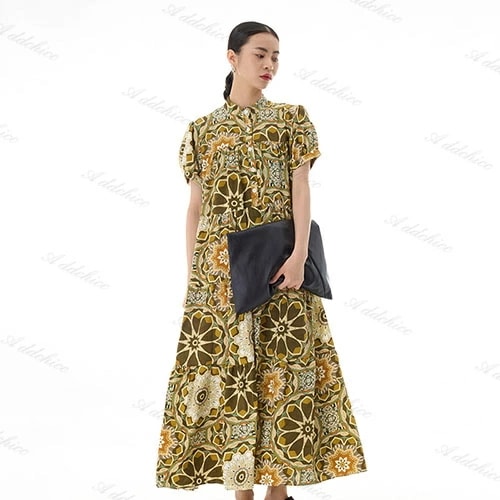 ワンピース リゾートワンピース ロングワンピース マキシ丈ワンピ ゆるワンピ 半袖 レディース 春 夏 ワンピ マタニティ お洒落 大人 着痩せ マキシ丈ワンピース 花柄 体型カバー 上品 楽ちん 細