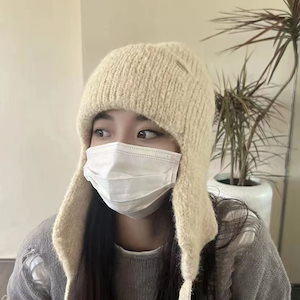 20pcs ハロウィン 仮装 メガ割 QOO10 twice NEXZ IVE 帽子 レディース 秋冬 サイクリング 暖かさ 防風防寒耳当て 丸顔に 小型ニットウール帽子 その他 帽子