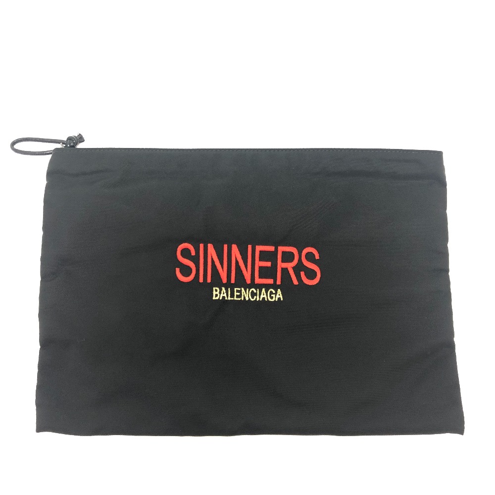 クラッチバッグ 459745 SINNERS ロゴ セカンド ポーチ カバン 手持ち ナイロン ブラック 15,840円