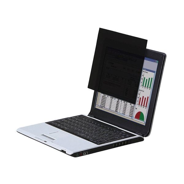 (まとめ)エレコム 薄いのぞき見防止フィルター幅309×高さ174mm フリーサイズ 14Wインチ(16:9)相当 EF-PFFC1 1枚(×3セット)