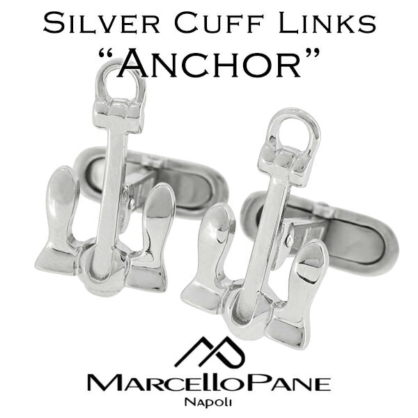 Marcello Pane アンカー カフスボタン カフス カフリンクス