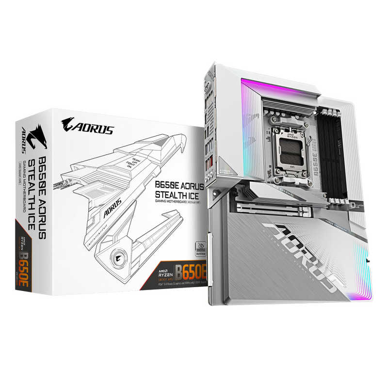 GIGABYTE　B650E AORUS STEALTH ICE ［ATX］　B650EASTEALTHICE