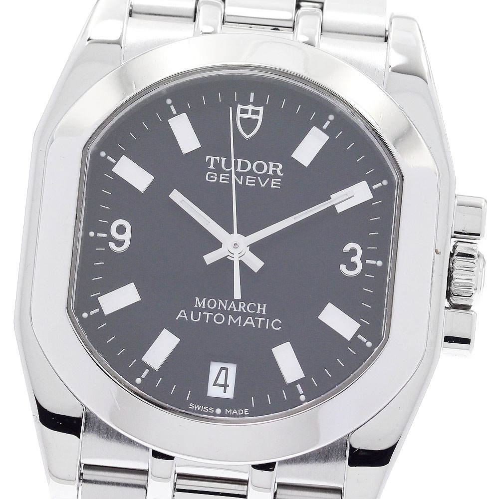 チュードル TUDOR 33100 モナーク デイト 自動巻き メンズ 保証書付き_883839【中古】