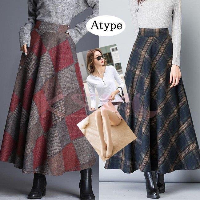 2021 レディース 服 20214点セット サイズが選べる おまかせ フレアスカート/トップス/レギンス 春秋冬 暖かい