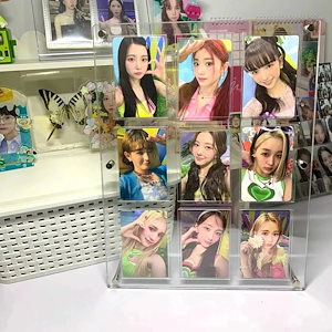 メガ割CD ケース 写真入れ トレカケース 収納 CD 入れ コレクトブック クリア 韓国 透明 多機能 整理整頓 おしゃれ