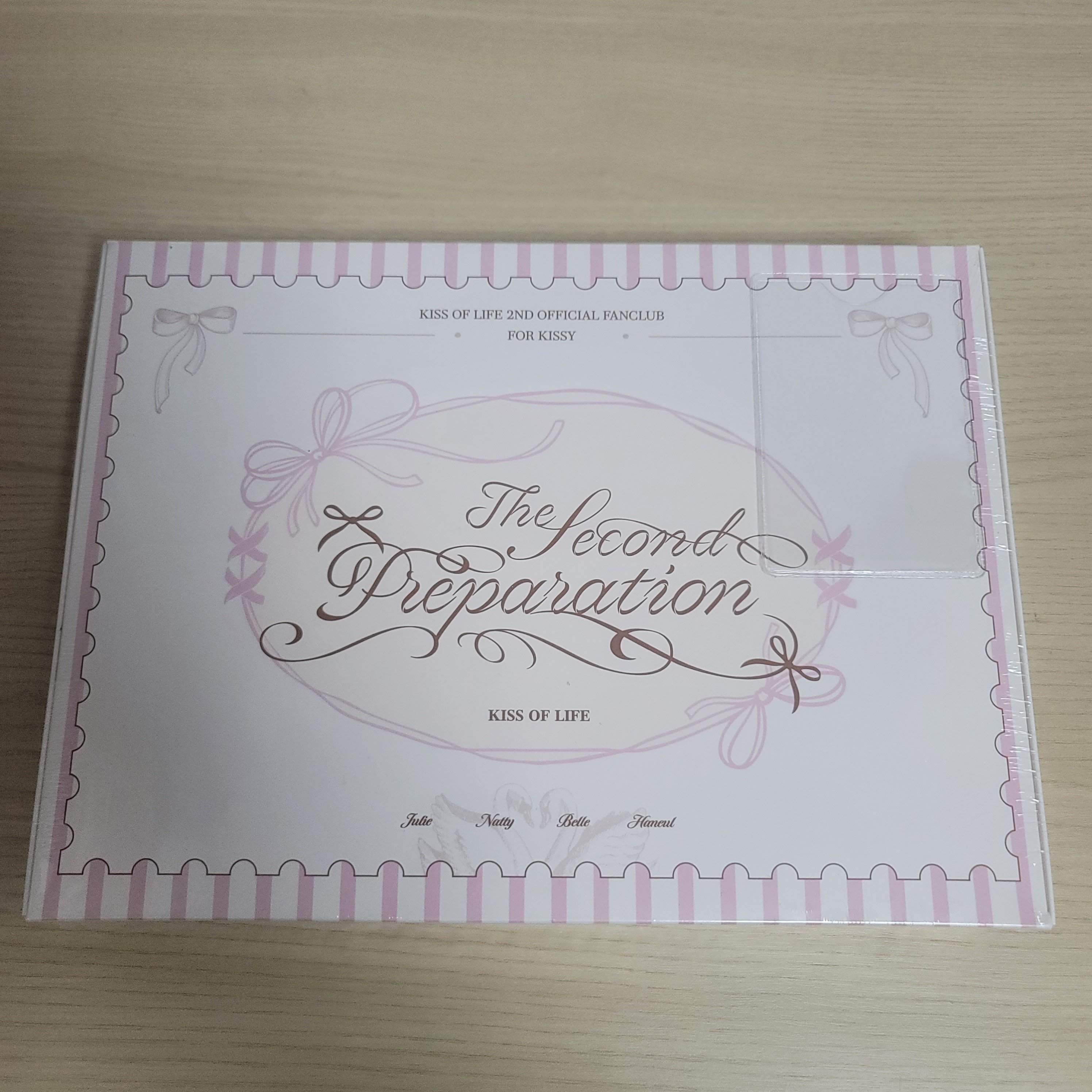 KISS OF LIFE 2nd OFFICIAL FANCLUB KISSY KIT without MEMBERSHIP CARD オフィシャルファンクラブキット