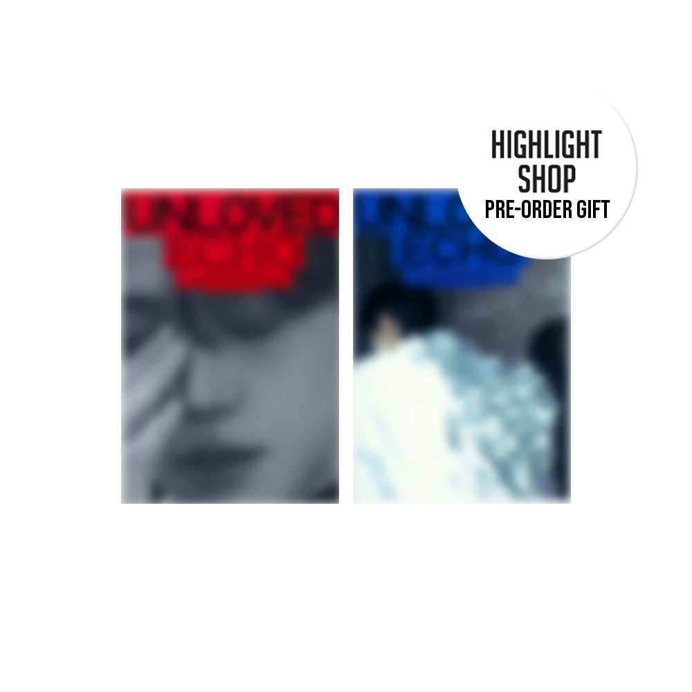 【HIGHLIGHTSHOP特典選択】 YANG YOSEOP - UNLOVED ECHO / PHOTOBOOK VER / アルバム2種セット / HIGHLIGHT / B2ST