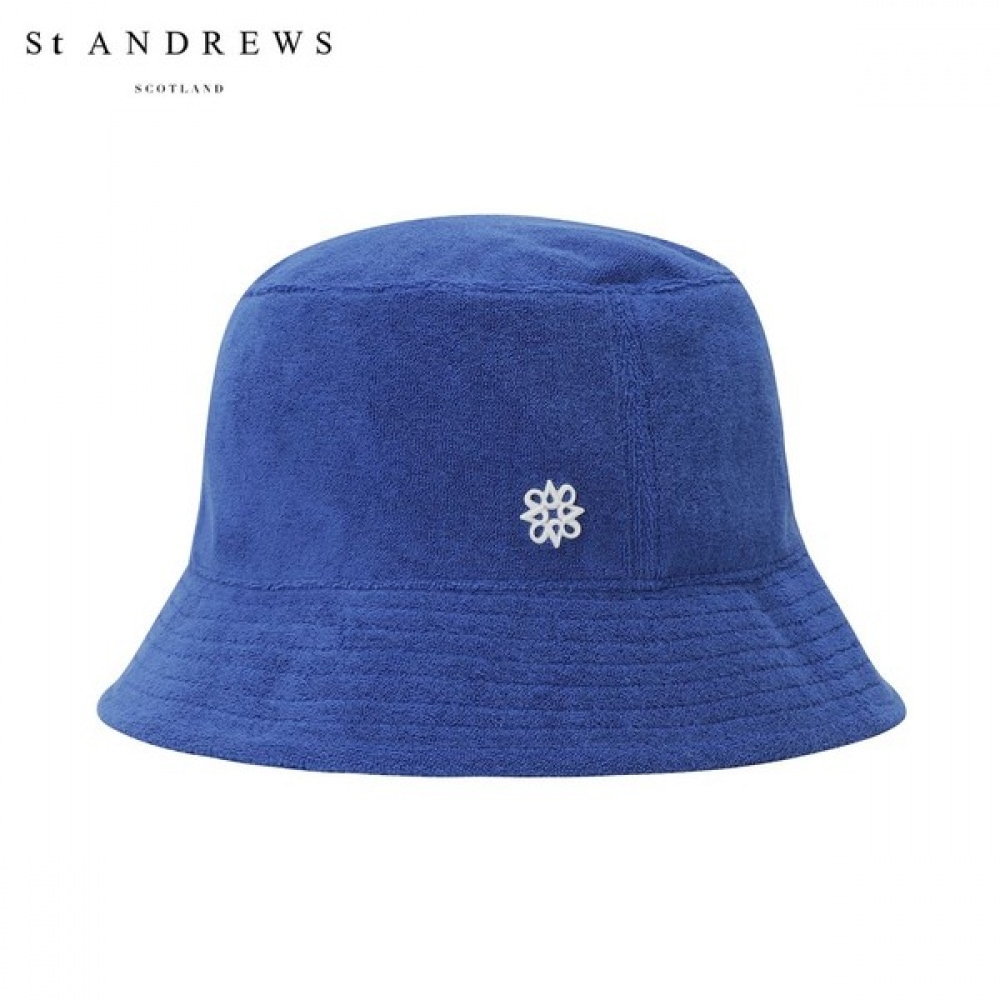 [St Andrews] レディーススターシンボルロゴカラーポイントシンプルバケットハット