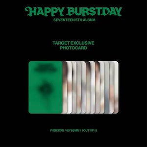 SEVENTEEN ミンハウ 5th target アメリカ 特典限定 トレカ SEVENTEEN ミンハウ 5th target アメリカ 特典限定 トレカ