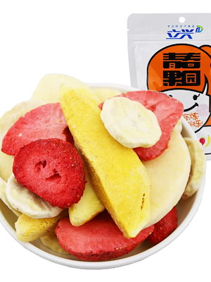 デーツ 種なしお菓子リキシング フリーズドライ 総合フルーツ カジュアル すぐに食べられるドライフルーツ 4 フレーバー ミックスパック バナナ ストロベリー マンゴー アップル