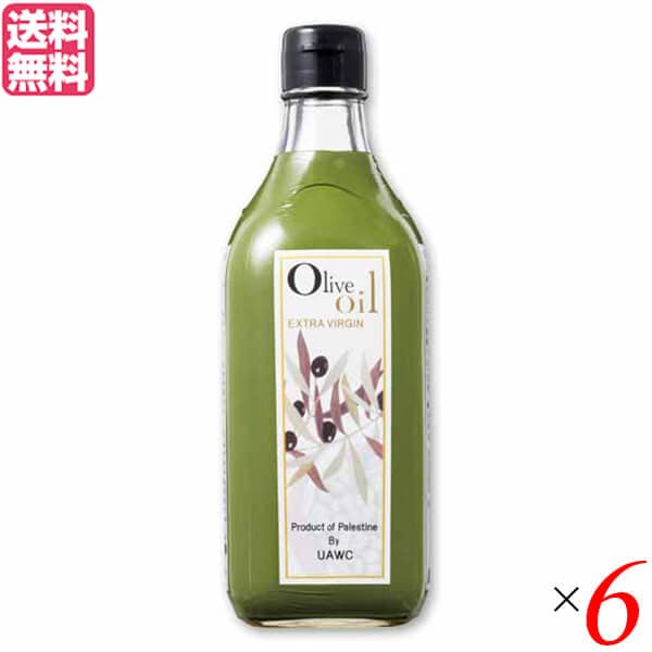 エキストラバージンオリーブオイル パレスチナのエキストラバージンオリーブオイル450g 6本セット
