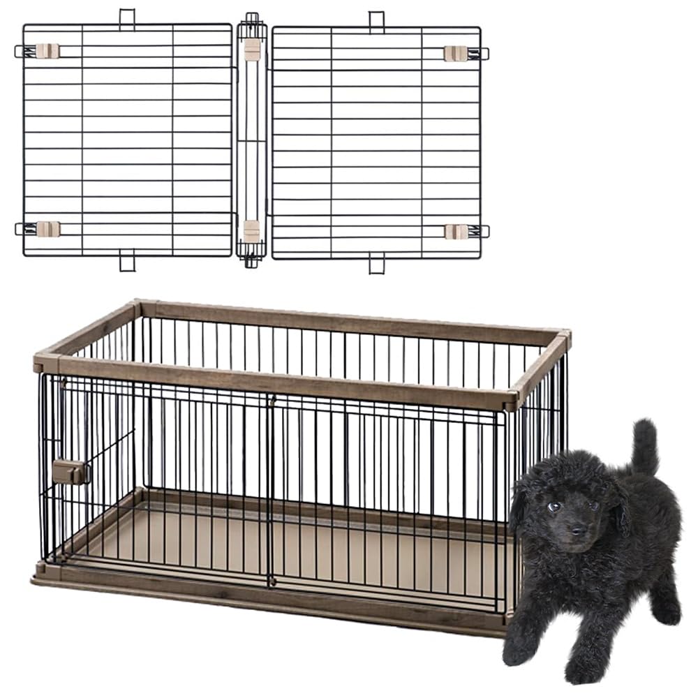 アイリスオーヤマ ウッディサークル用屋根 PWSY-1260 ブラック115.5x63x1センチメートル (x 1)