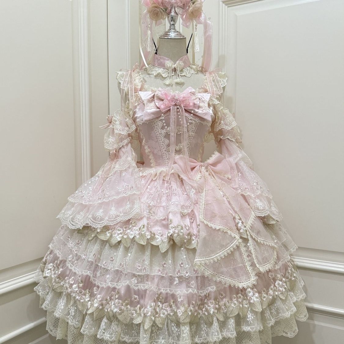 3日出荷 ロリータ洋装中華風ハンサム要素jskキャミソールワンピース 春服 レディース